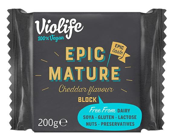 Medium-Violife Block Greek White